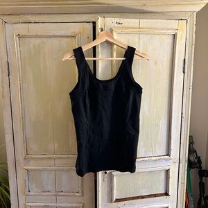 Black Sleeveless Women's Top